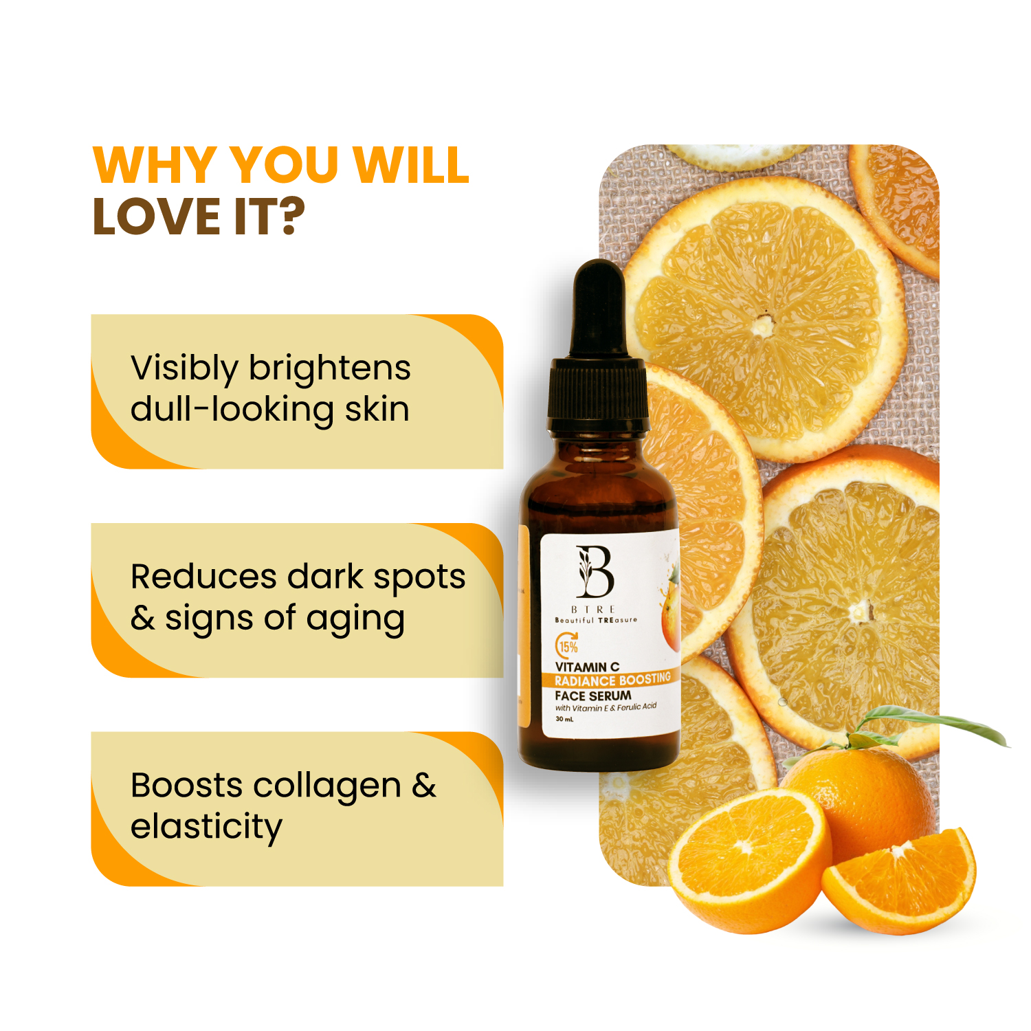 Vitamin C Serum benefits — brightening, anti-aging, hydration