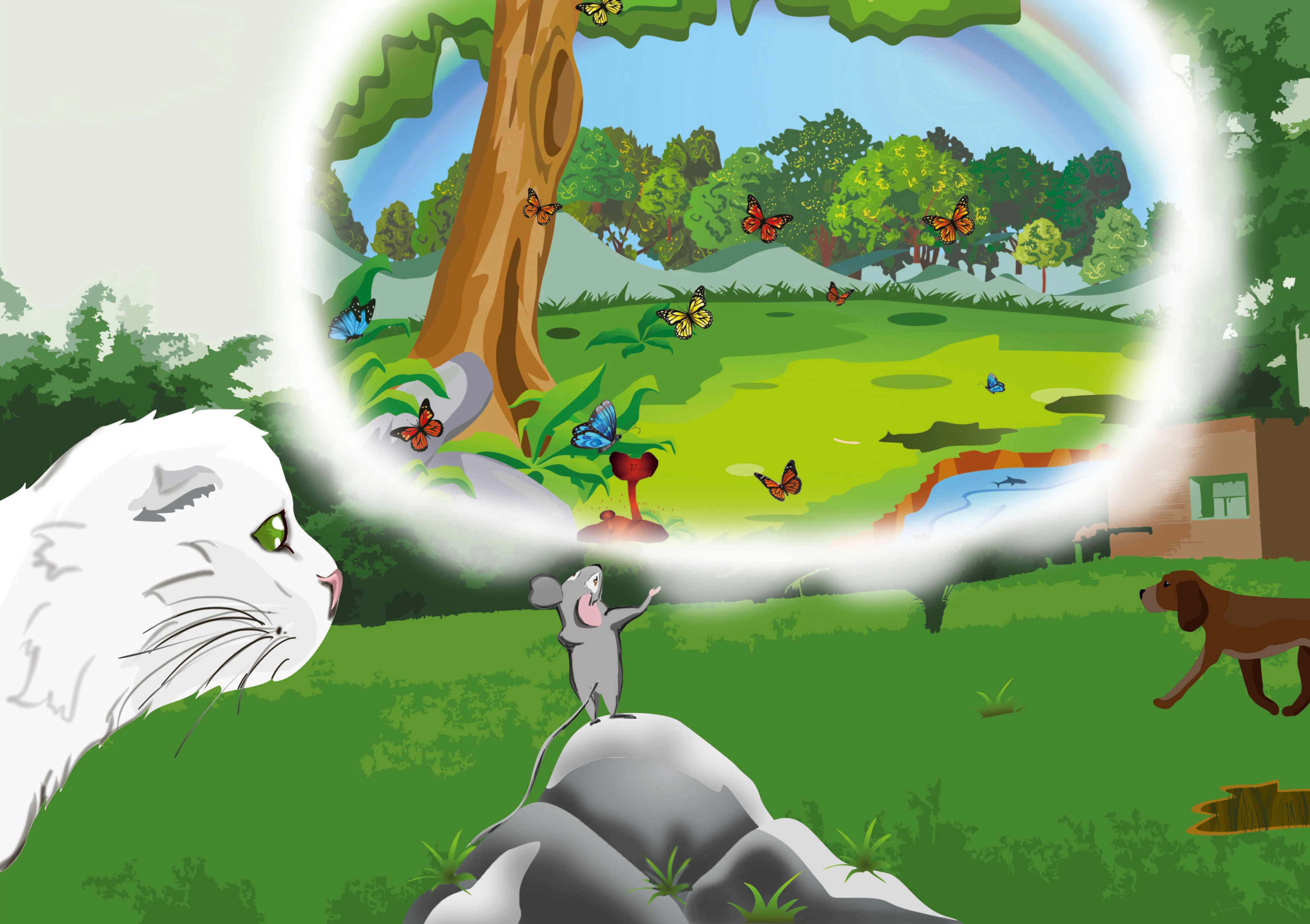 Children's Storybook Illustration – An Odyssey, page 10