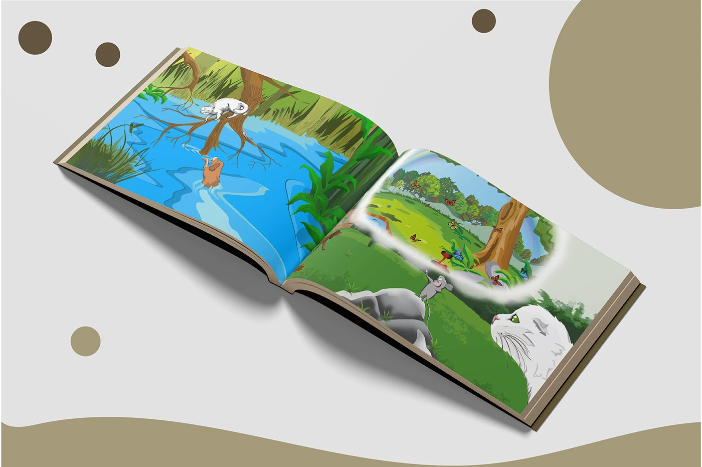 Children's Storybook Illustration – An Odyssey, page 5