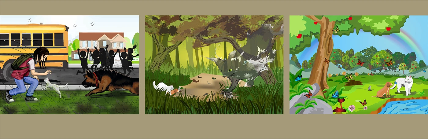 Children's Storybook Illustration – An Odyssey, page 6