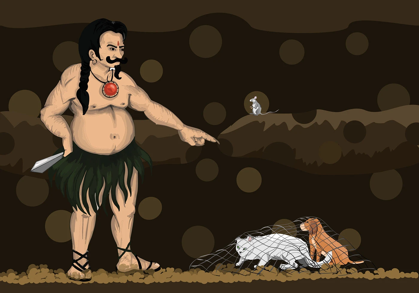 Children's Storybook Illustration – An Odyssey, page 8