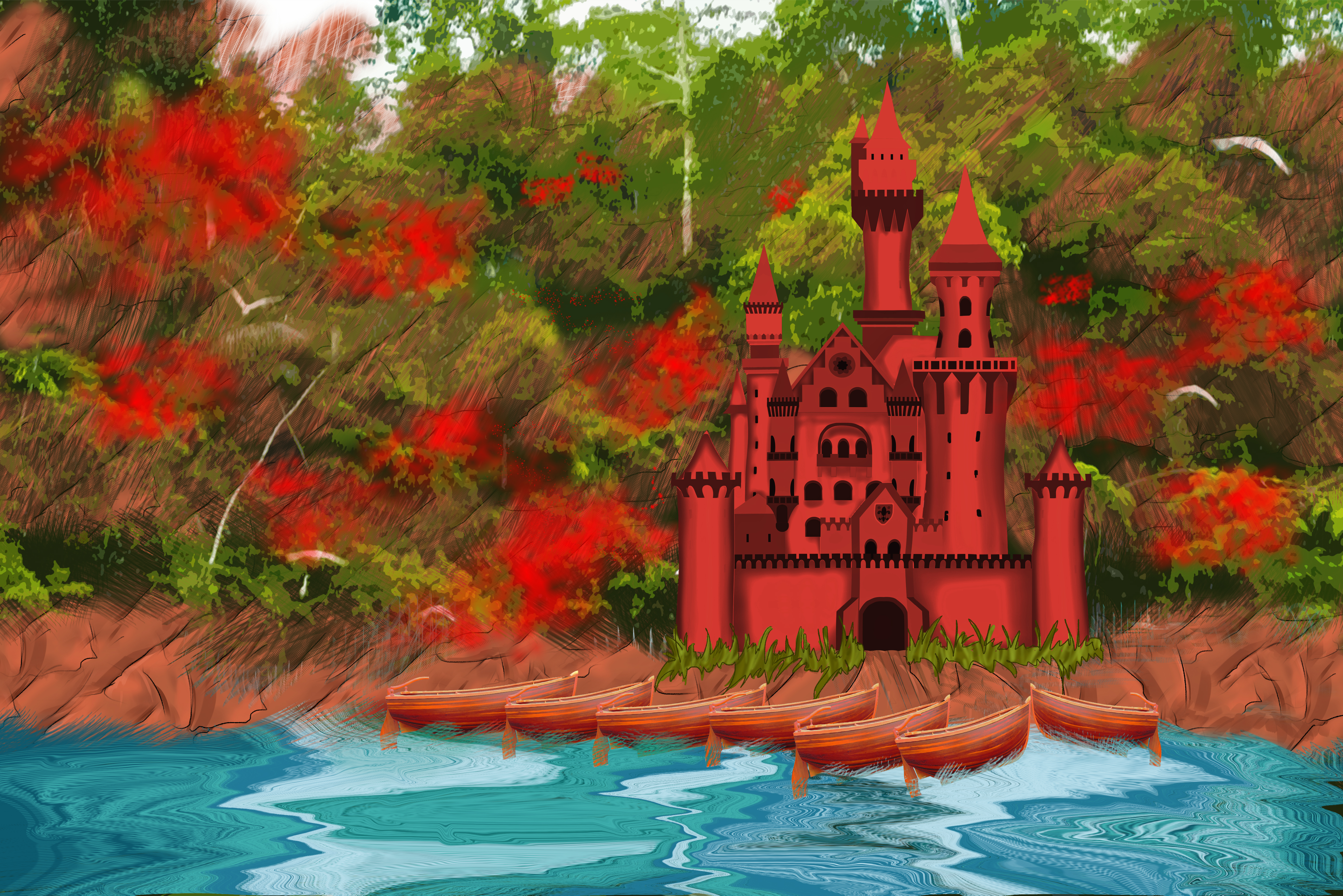 Digital art and illustration